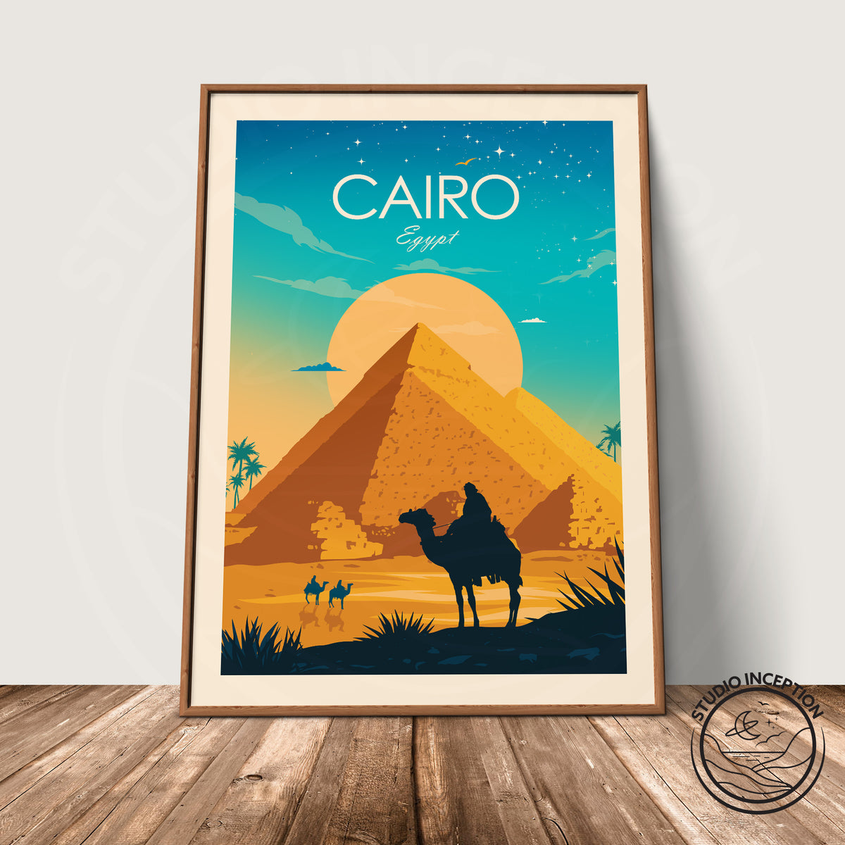 Cairo Egypt Traditional Style Print – Studio Inception