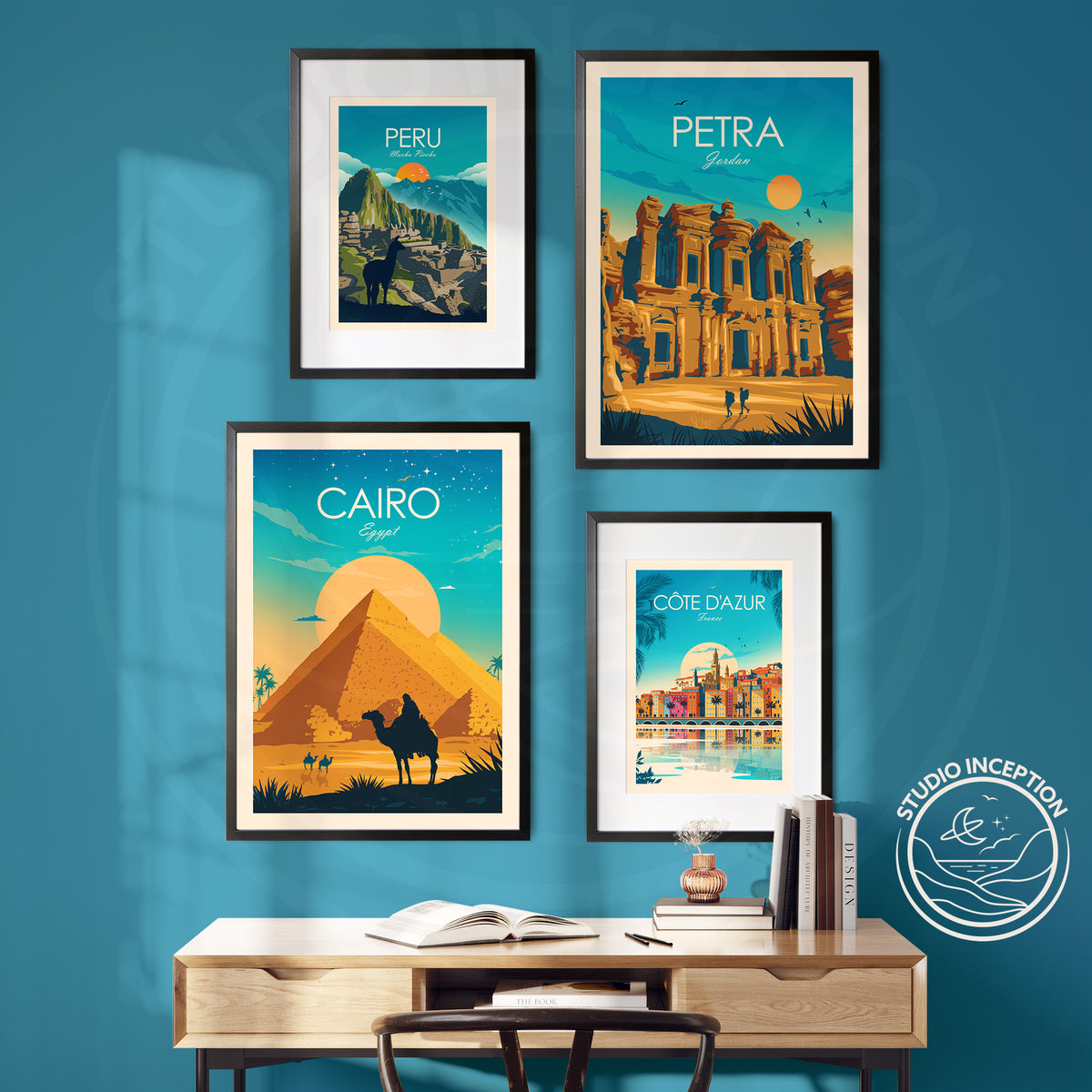 Cairo Egypt Traditional Style Print – Studio Inception