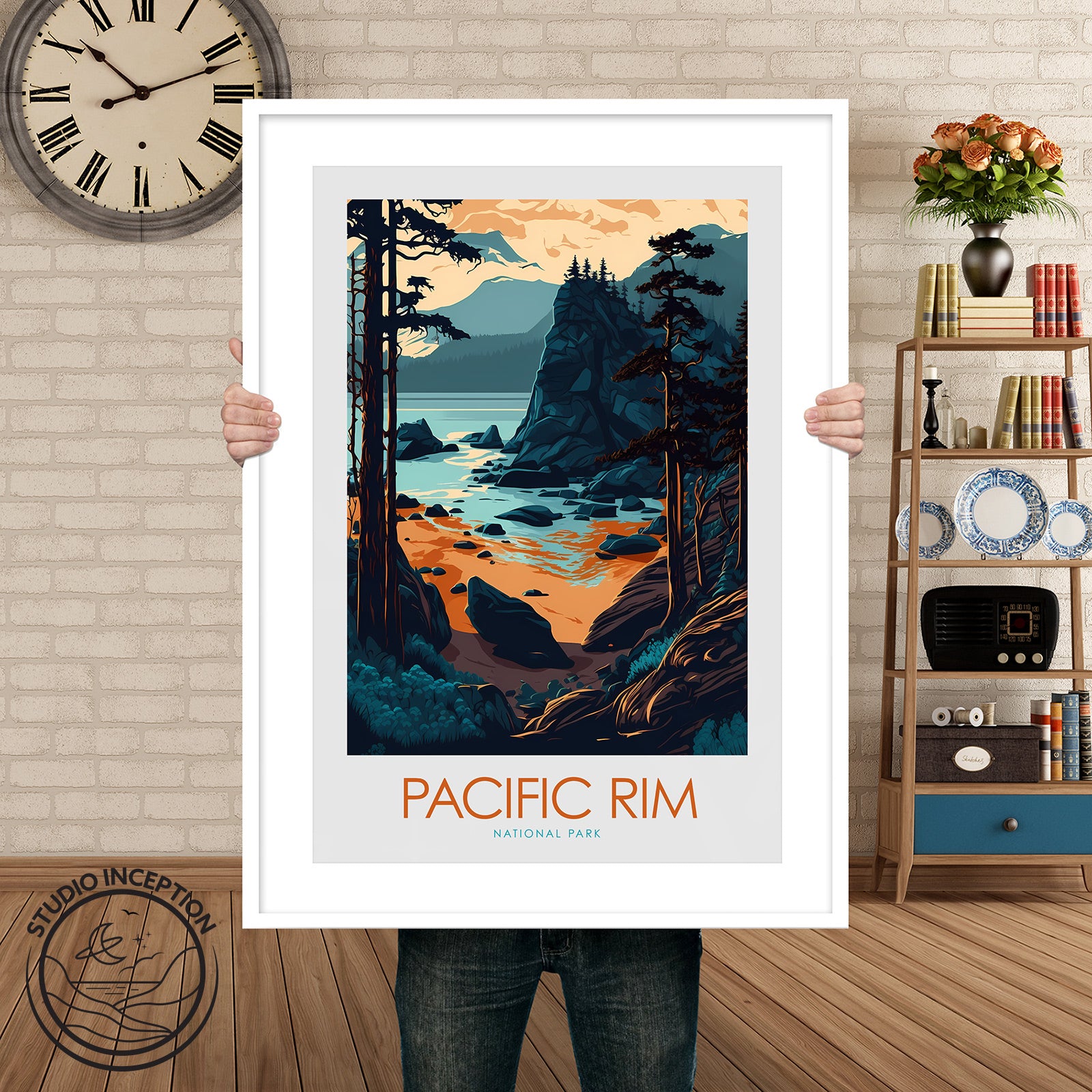 Pacific Rim Minimal Pacific Rim Minimalist Print – Studio Inception