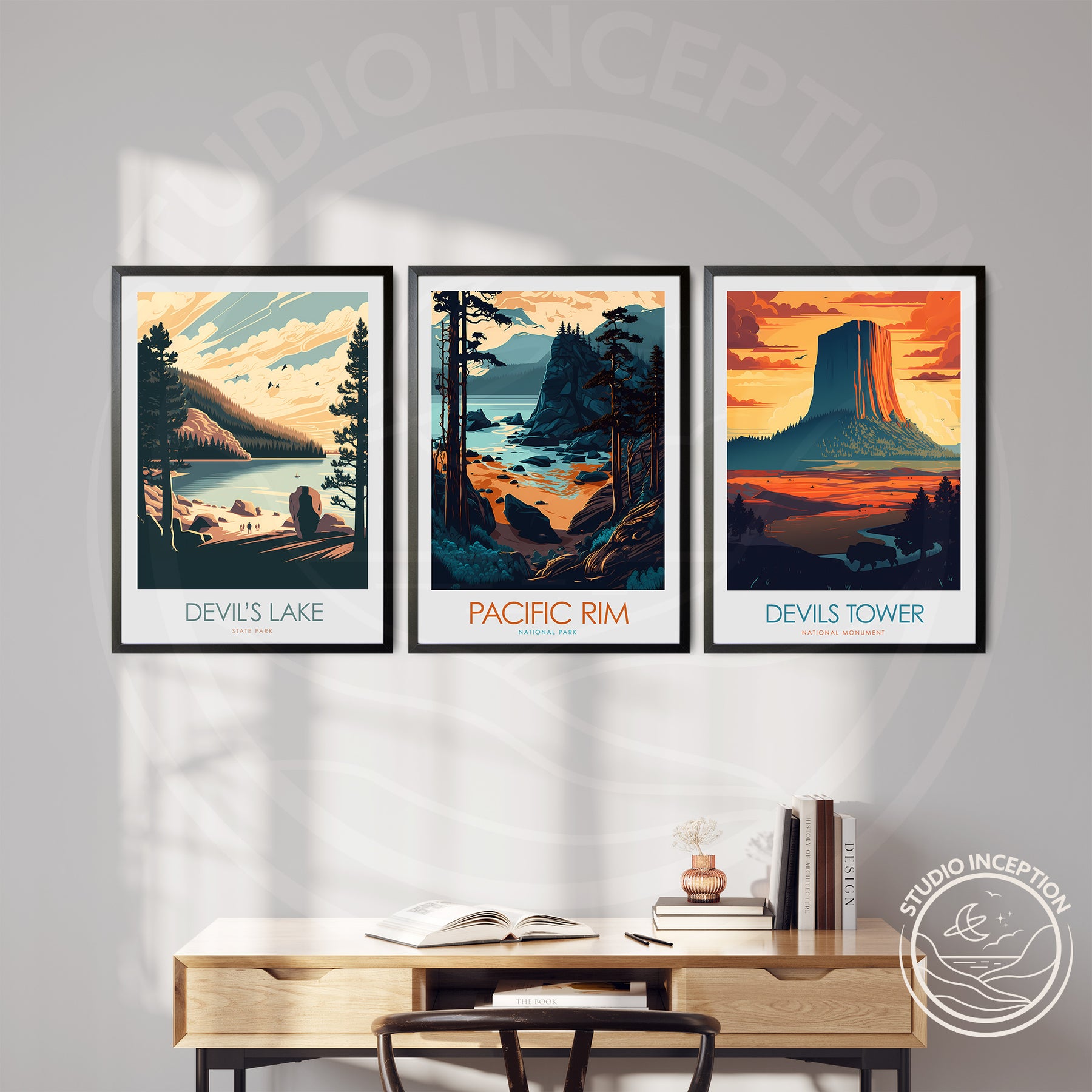 Pacific Rim Minimal Pacific Rim Minimalist Print – Studio Inception