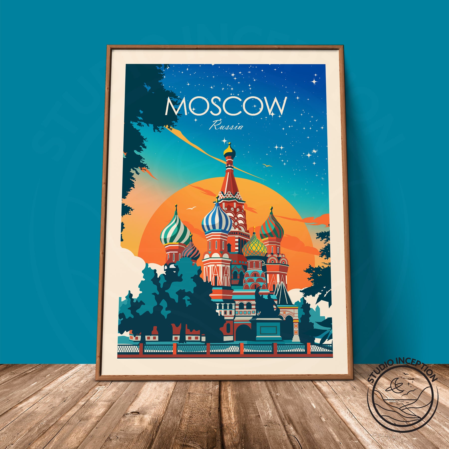 Moskva Style Moscow Traditional Style Print – Studio Inception
